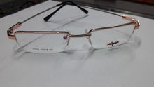 Load image into Gallery viewer, Metal Half Rim Eyeglasses