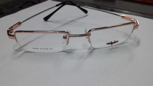 Metal Half Rim Eyeglasses